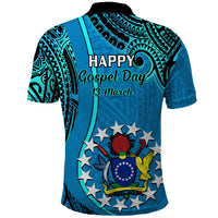 13 March Penrhyn Island Gospel Day Polo Shirt Cook Islands Tribal Pattern - Wonder Print Shop