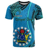 13 March Penrhyn Island Gospel Day T Shirt Cook Islands Tribal Pattern - Wonder Print Shop