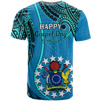 13 March Penrhyn Island Gospel Day T Shirt Cook Islands Tribal Pattern - Wonder Print Shop