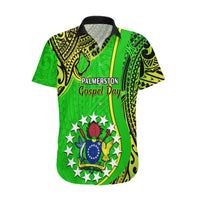 25 May Palmerston Island Gospel Day Hawaiian Shirt Cook Islands Tribal Pattern - Wonder Print Shop