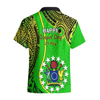 25 May Palmerston Island Gospel Day Hawaiian Shirt Cook Islands Tribal Pattern - Wonder Print Shop