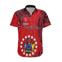 20 July Atiu Island Gospel Day Hawaiian Shirt Cook Islands Tribal Pattern - Wonder Print Shop