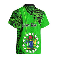 Personalised 21 July Mitiaro Island Gospel Day Hawaiian Shirt Cook Islands Tribal Pattern - Wonder Print Shop