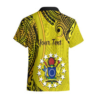 Personalised 27 October Aitutaki Island Gospel Day Hawaiian Shirt Cook Islands Tribal Pattern - Wonder Print Shop
