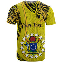 Personalised 27 October Aitutaki Island Gospel Day T Shirt Cook Islands Tribal Pattern - Wonder Print Shop
