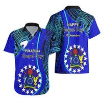 8 December Pukapuka Island Gospel Day Hawaiian Shirt Cook Islands Tribal Pattern - Wonder Print Shop