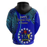 8 December Pukapuka Island Gospel Day Hoodie Cook Islands Tribal Pattern - Wonder Print Shop