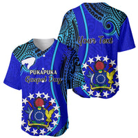 Personalised 8 December Pukapuka Island Gospel Day Baseball Jersey Cook Islands Tribal Pattern - Wonder Print Shop
