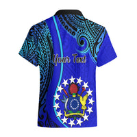 Personalised 8 December Pukapuka Island Gospel Day Hawaiian Shirt Cook Islands Tribal Pattern - Wonder Print Shop