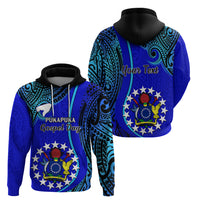 Personalised 8 December Pukapuka Island Gospel Day Hoodie Cook Islands Tribal Pattern - Wonder Print Shop