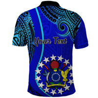 Personalised 8 December Pukapuka Island Gospel Day Polo Shirt Cook Islands Tribal Pattern - Wonder Print Shop