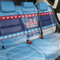 Custom United States Tennis Back Car Seat Cover 2025 Go USA - Wonder Print Shop