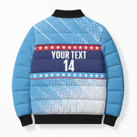 Custom United States Tennis Bomber Puffer Jacket 2025 Go USA - Wonder Print Shop
