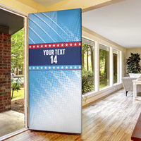 Custom United States Tennis Door Cover 2025 Go USA - Wonder Print Shop