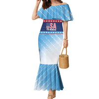 Custom United States Tennis Family Matching Mermaid Dress and Hawaiian Shirt 2025 Go USA - Wonder Print Shop