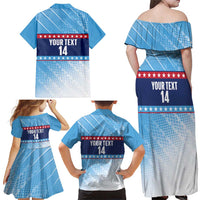 Custom United States Tennis Family Matching Off Shoulder Maxi Dress and Hawaiian Shirt 2025 Go USA - Wonder Print Shop