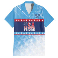 Custom United States Tennis Family Matching Tank Maxi Dress and Hawaiian Shirt 2025 Go USA - Wonder Print Shop