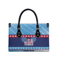 Custom United States Tennis Leather Bag 2025 Go USA - Wonder Print Shop