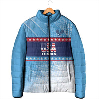 Custom United States Tennis Padded Jacket 2025 Go USA - Wonder Print Shop