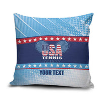 Custom United States Tennis Pillow Cover 2025 Go USA - Wonder Print Shop