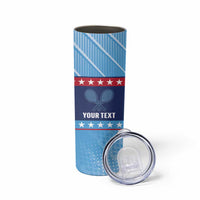 Custom United States Tennis Skinny Tumbler 2025 Go USA - Wonder Print Shop