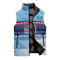 Custom United States Tennis Sleeveless Puffer Jacket 2025 Go USA - Wonder Print Shop