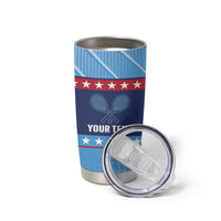 Custom United States Tennis Tumbler Cup 2025 Go USA - Wonder Print Shop