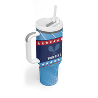 Custom United States Tennis Tumbler With Handle 2025 Go USA - Wonder Print Shop