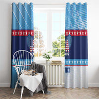 Custom United States Tennis Window Curtain 2025 Go USA - Wonder Print Shop