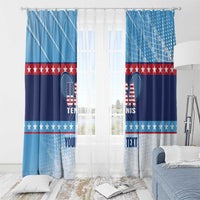 Custom United States Tennis Window Curtain 2025 Go USA - Wonder Print Shop