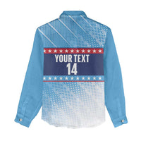 Custom United States Tennis Women Casual Shirt 2025 Go USA - Wonder Print Shop