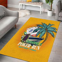 Poker Run Dominica 2026 Area Rug Nature Island Of Caribbean