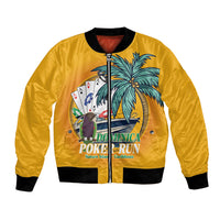Poker Run Dominica 2026 Bomber Jacket Nature Island Of Caribbean