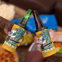 Poker Run Dominica 2026 4 in 1 Can Cooler Tumbler Nature Island Of Caribbean