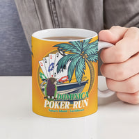 Poker Run Dominica 2026 Ceramic Mug Nature Island Of Caribbean