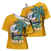 Poker Run Dominica 2026 Cross Shoulder Shirt Nature Island Of Caribbean