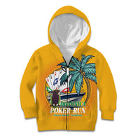 Poker Run Dominica 2026 Kid Hoodie Nature Island Of Caribbean