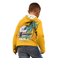 Poker Run Dominica 2026 Kid Hoodie Nature Island Of Caribbean