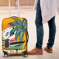 Poker Run Dominica 2026 Luggage Cover Nature Island Of Caribbean