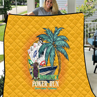 Poker Run Dominica 2026 Quilt Nature Island Of Caribbean