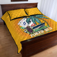Poker Run Dominica 2026 Quilt Bed Set Nature Island Of Caribbean