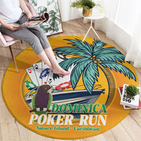Poker Run Dominica 2026 Round Carpet Nature Island Of Caribbean