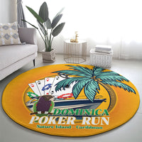 Poker Run Dominica 2026 Round Carpet Nature Island Of Caribbean