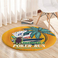 Poker Run Dominica 2026 Round Carpet Nature Island Of Caribbean