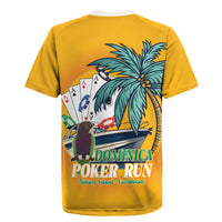 Poker Run Dominica 2026 Rugby Jersey Nature Island Of Caribbean