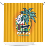 Poker Run Dominica 2026 Shower Curtain Nature Island Of Caribbean