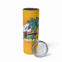 Poker Run Dominica 2026 Skinny Tumbler Nature Island Of Caribbean