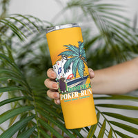 Poker Run Dominica 2026 Skinny Tumbler Nature Island Of Caribbean