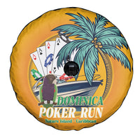 Poker Run Dominica 2026 Spare Tire Cover Nature Island Of Caribbean