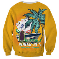Poker Run Dominica 2026 Sweatshirt Nature Island Of Caribbean